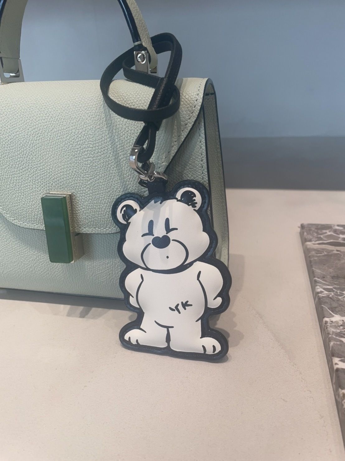 Valextra ヴァレクストラ バッグチャーム ベア アクセサリー (Valextra