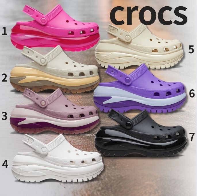 CROCS クラシック メガ クラッシュ クロッグ (CROCS/サンダル) 207988