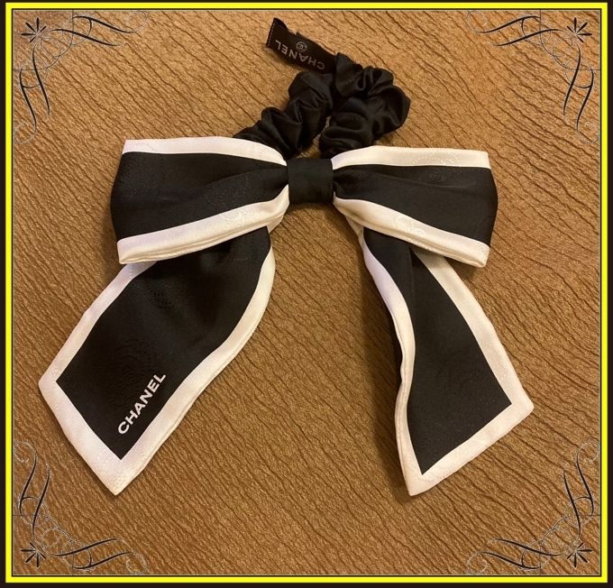 CHANEL】シャネル 大人かわいい♡ シュシュ リボン (CHANEL/ヘア
