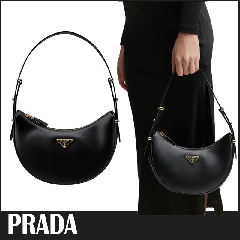 ☆送料関税込☆PRADA プラダ アーケ レザーショルダーバッグ☆ (PRADA