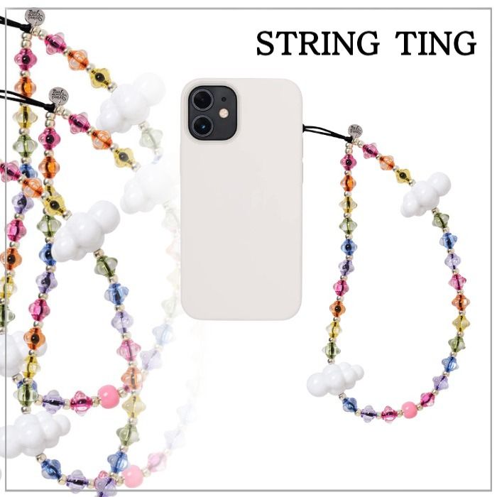 String Ting/ストリングティング Moonstone ストラップ String Ting