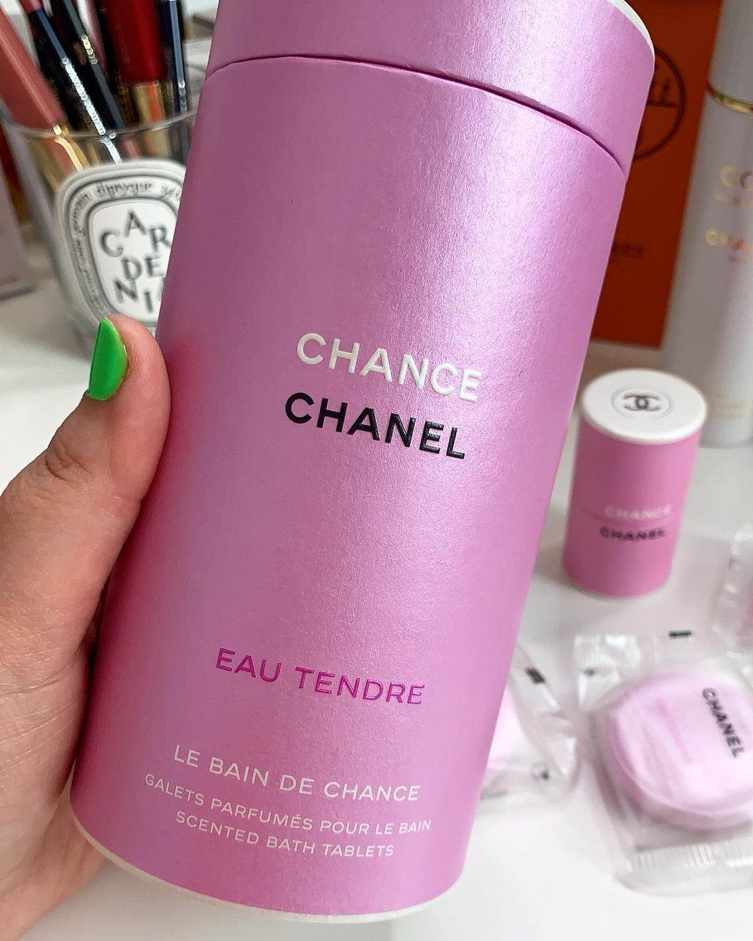 CHANELシャネル チャンス オー タンドゥル バスタブレット入浴剤