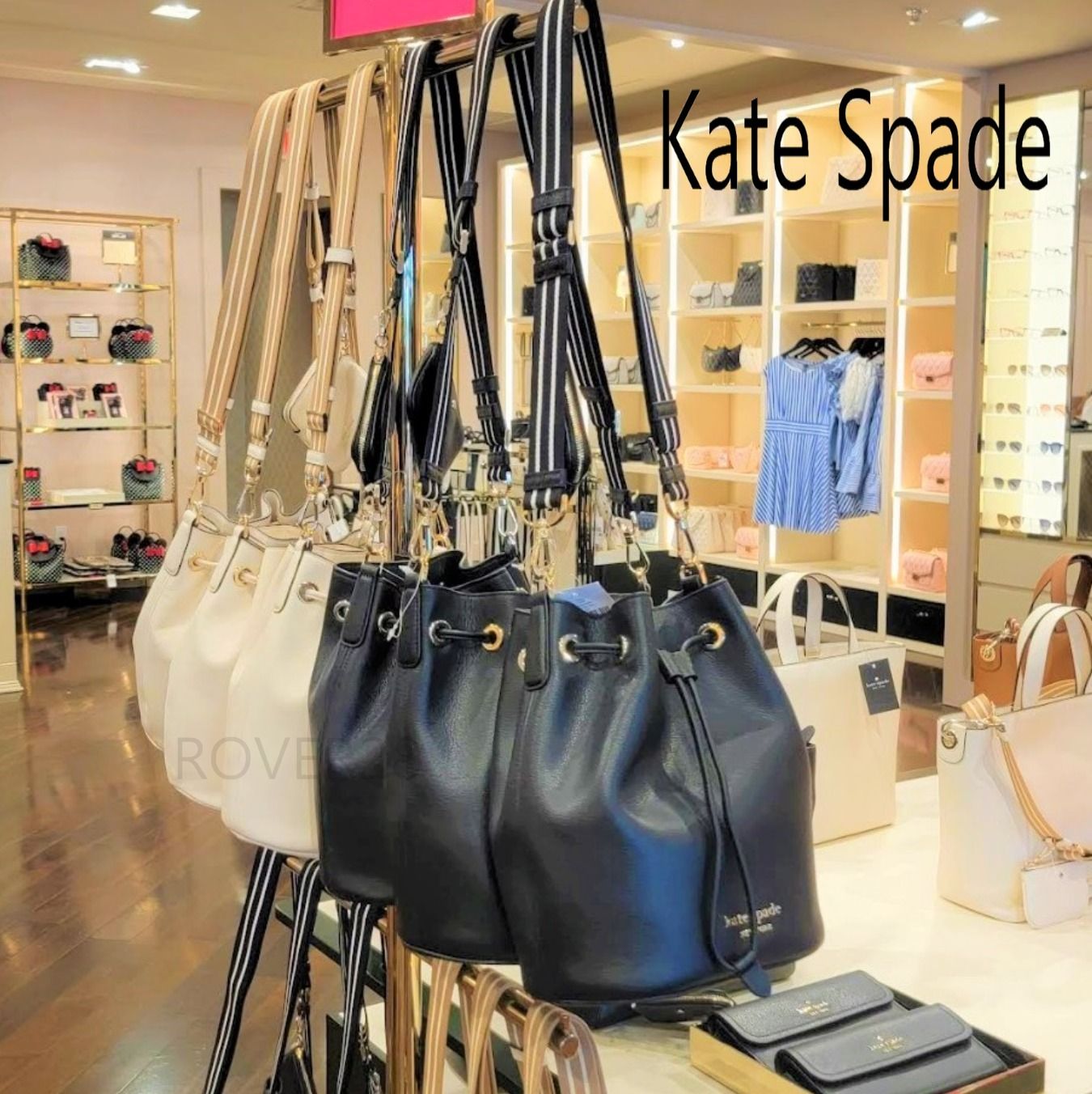 kate spade☆Rosie Bucket Bag 巾着型バッグ ラフに使えるサイズ (kate