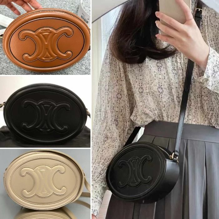 ☆Celine☆オーバルバッグ キュイル トリオンフ (CELINE/ショルダー