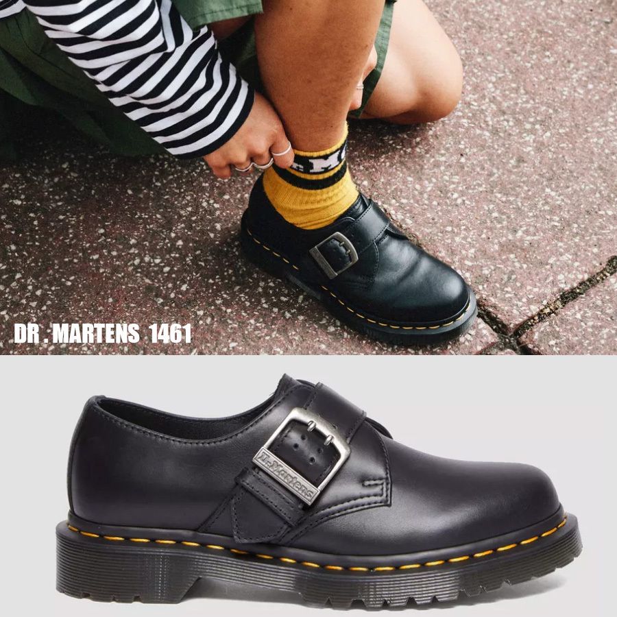 Dr Martens☆1461 ベルトシューズ☆バックル☆兼用 (Dr.Martens