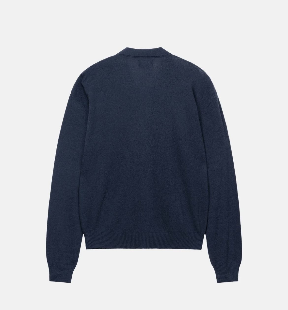 ☆23AW☆STUSSY LIGHT WEIGHT LS ZIP POLO (STUSSY/ポロシャツ