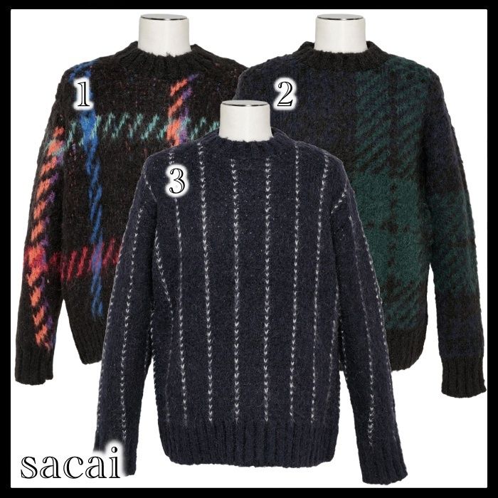 sacai 国内買付 Jacquard Knit Pullover (sacai/ニット・セーター) 23