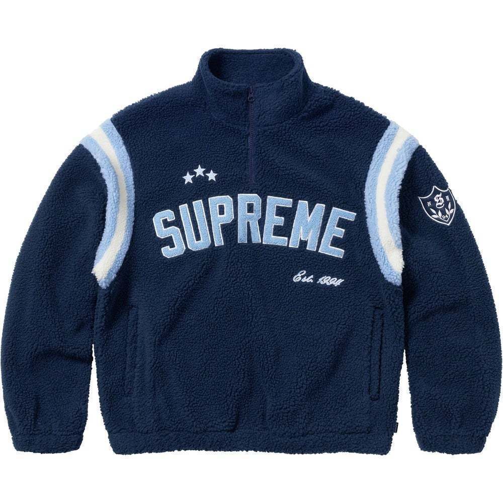Supreme ハーフジップ フリース プルオーバー FW23 関税送料込