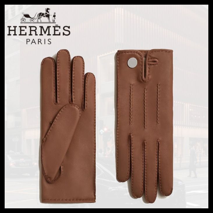 高級感満載！大人なアイテム♪】☆エルメス☆手袋 グローブ (HERMES