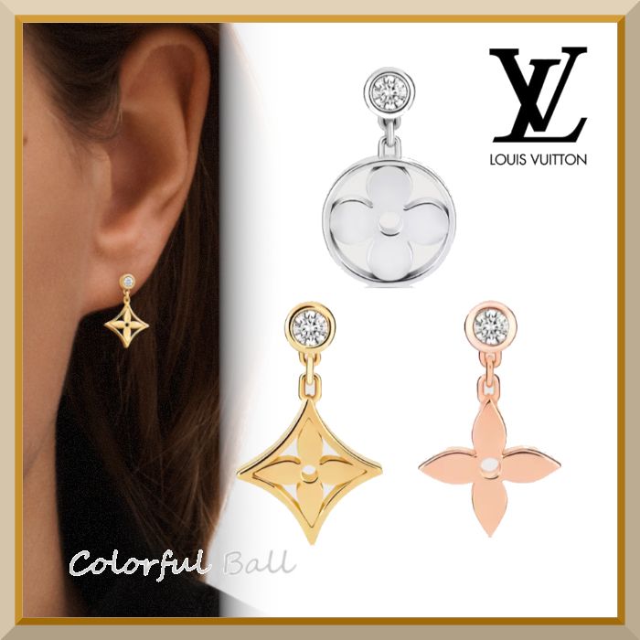 安心国内】Louis Vuitton ピアス イディール 片耳 単品 (Louis Vuitton