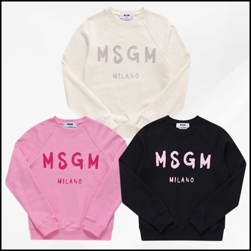 MSGM エムエスジイエム ミラノロゴ スウェット トレーナー (MSGM