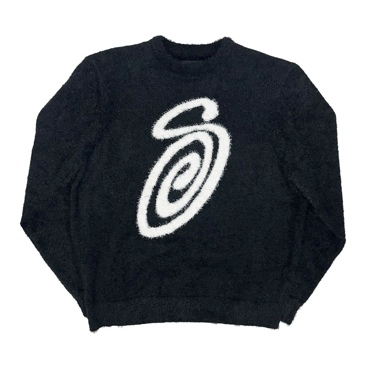 Stussy スウェット ステューシー ニット Swirly S Knit Crewneck