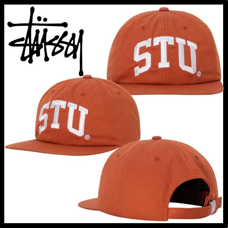 ☆関税込☆Stussy☆MID-DEPTH STU ARCH STRAPBACK☆ (STUSSY/キャップ
