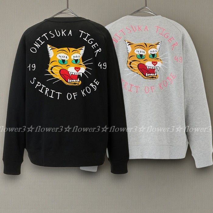 すぐ届く】 オニツカタイガー オーバーサイズ スウェット (onitsuka
