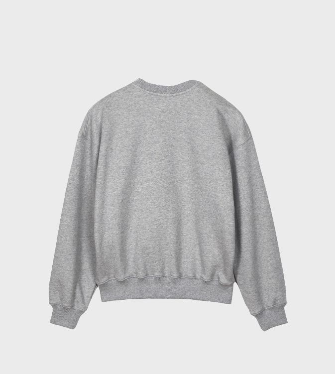 韓国 haag》a birthday sweatshirt(grey) ヘイグ スウェット (haag