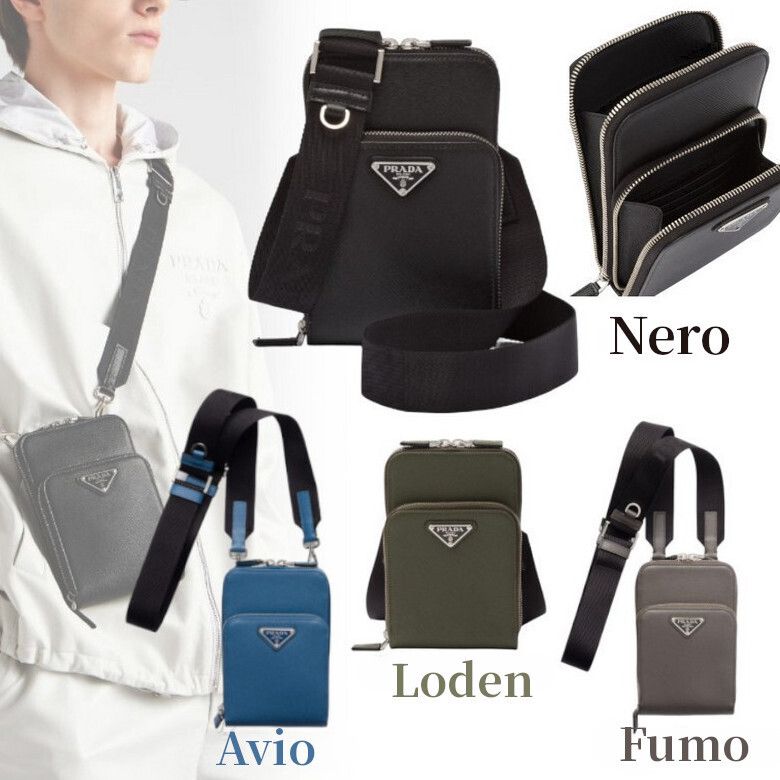 直営店買付】プラダ☆サフィアーノ スマホ ショルダー☆2ZH126 (PRADA