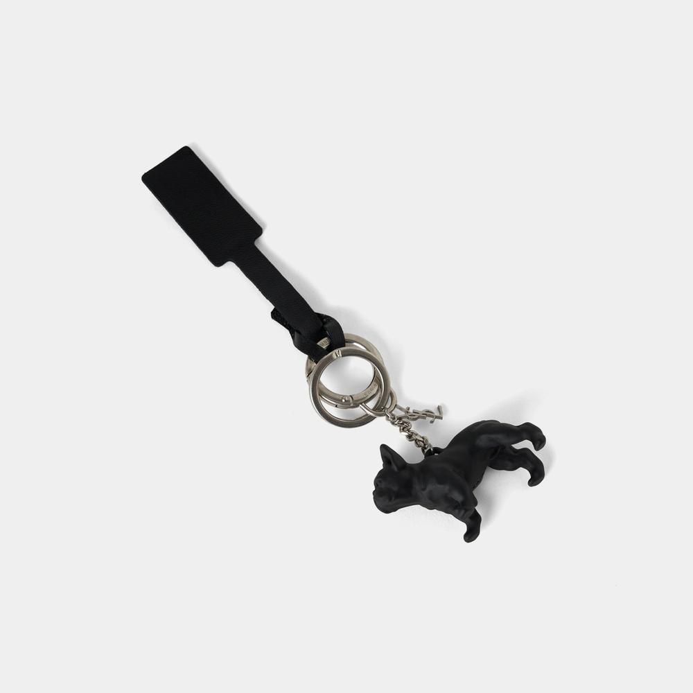 直営店買付】サンローラン☆ドッグ YSL キーリング☆667536 (Saint