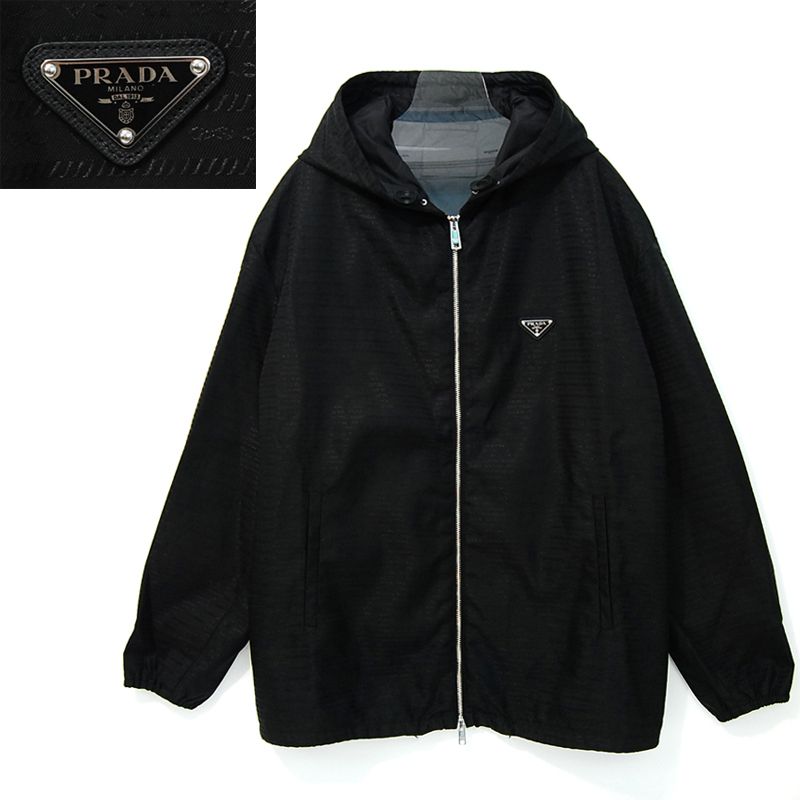 関税負担なし☆PRADA プラダ Re-nylon フード付ジャケット (PRADA