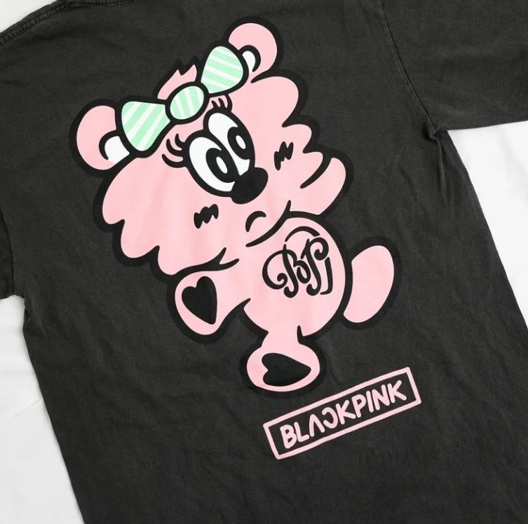 ☆海外限定コラボ激レア!GDC/VERDY×BLACKPINK PLUSH Tシャツ (Girls