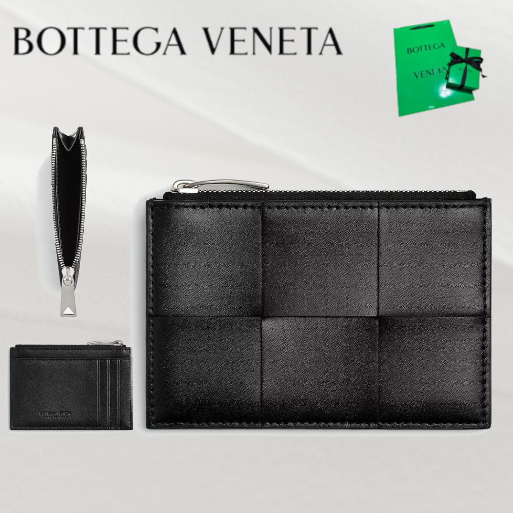 BOTTEGA VENETA】カセット ファスナーカードケース (BOTTEGA VENETA