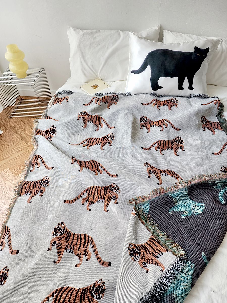 Blanche House ☆ 虎の律動 blanket (Blanche House/ブランケット