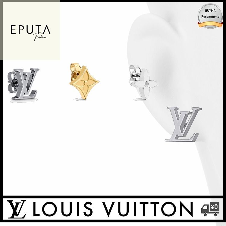 SALE]ヴィトン Vuitton レア ピアスLV インスティンクト (Louis