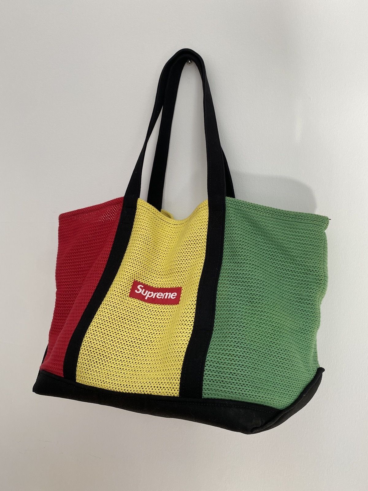 Supreme シュプリーム コットン メッシュ トート 関税送料込 (Supreme