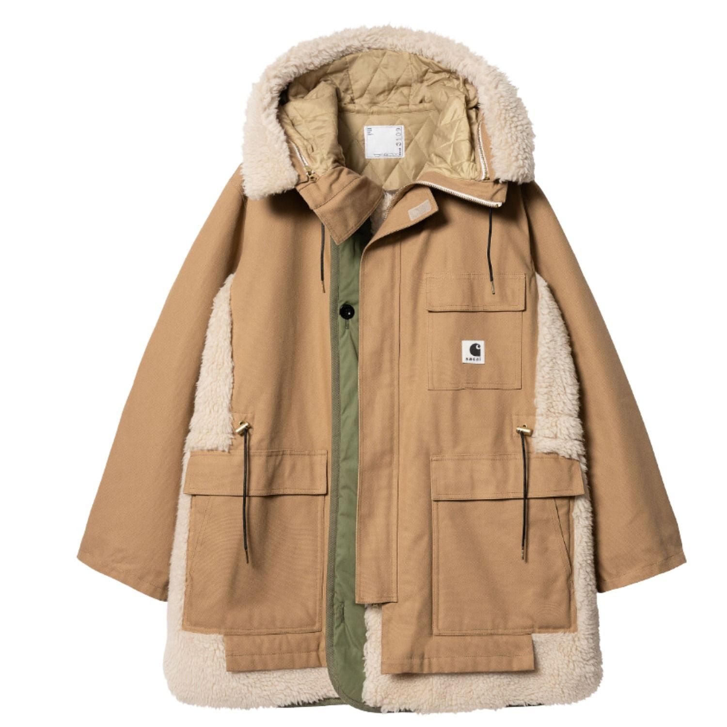 SACAI Carhartt WIP サカイ カーハート Siberian Canvas コート (sacai