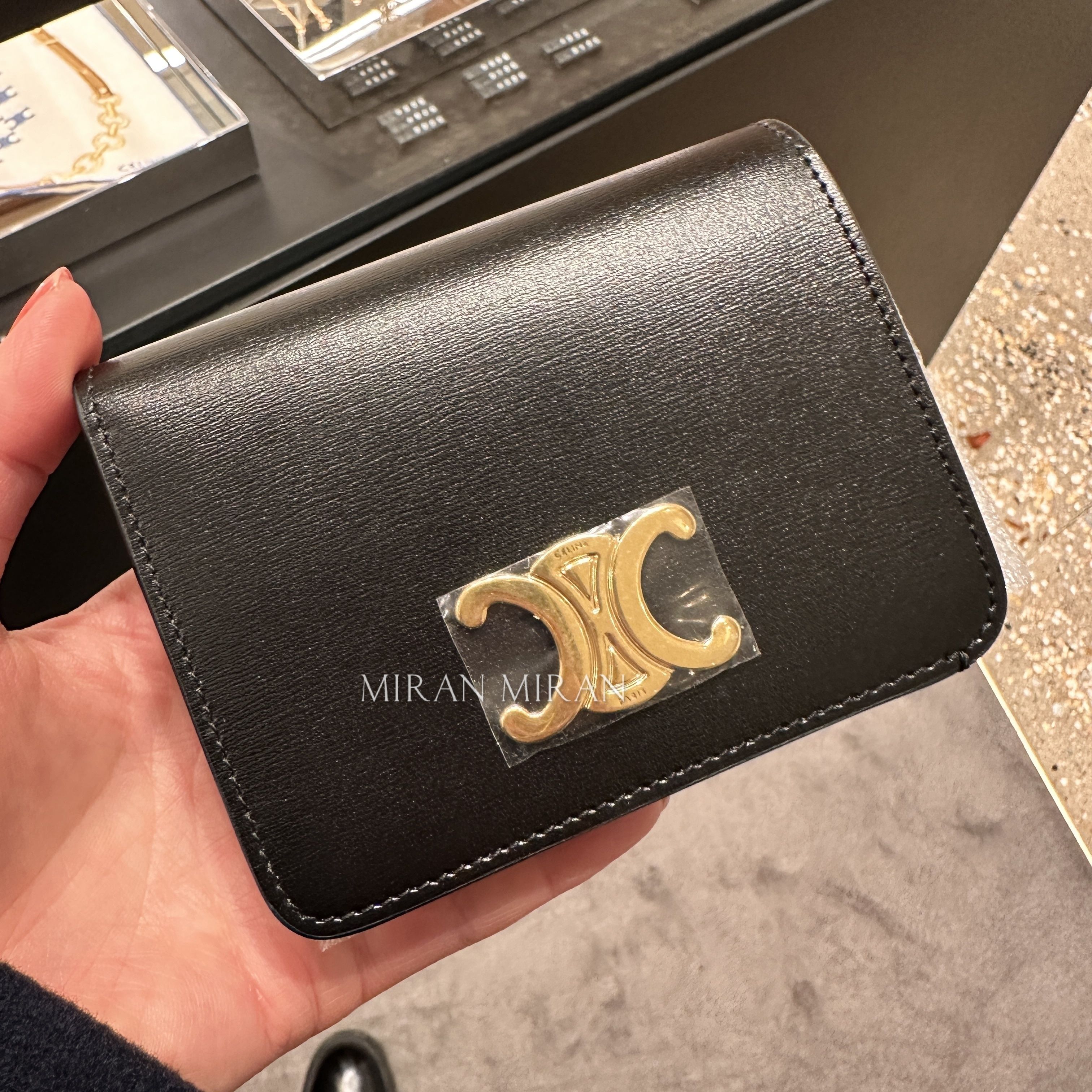 CELINE】コンパクトウォレット トリオンフ ウォレット (CELINE