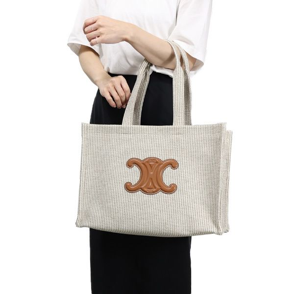 CELINE セリーヌ ラージ カバ タイス トートバッグ トリオンフ (CELINE