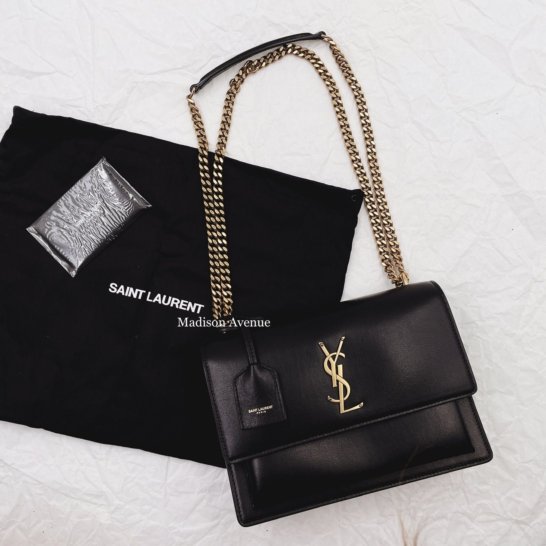 SAINT LAURENT - サンセット ミディアム （スムースレザー） (Saint