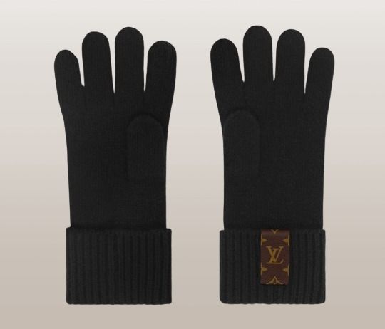 ギフトに最適 ヴィトン 手袋 グローブ 黒 ピンク アクセサリー (Louis