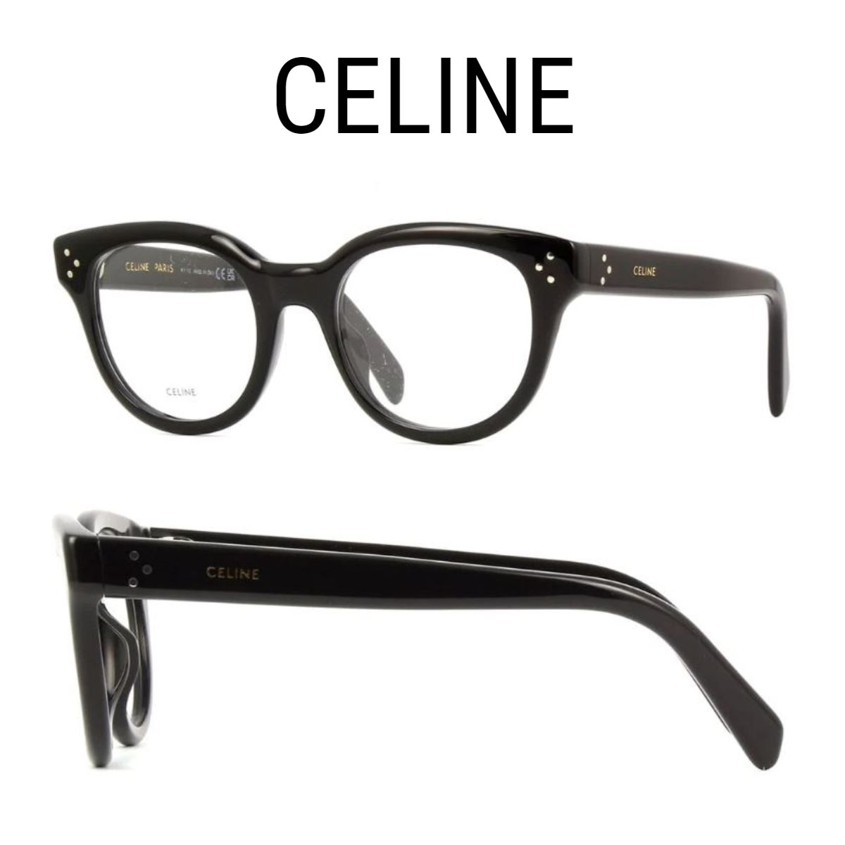 関税・送料込み＊CELINEセリーヌ＊CL50109I ラウンド メガネ (CELINE