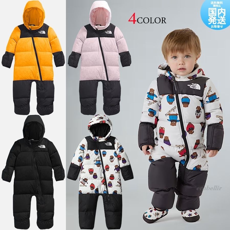 国内発送 送料関税込 The North Face 0-24M NUPTSE ONE-PIECE (THE