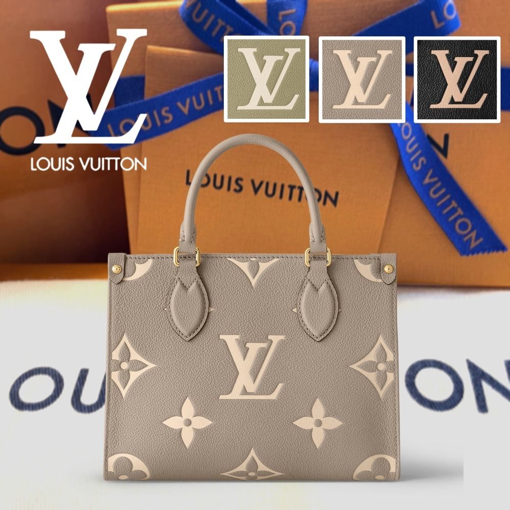 直営店買付/Louis Vuitton オンザゴー PM ハンドバッグ 3色 (Louis