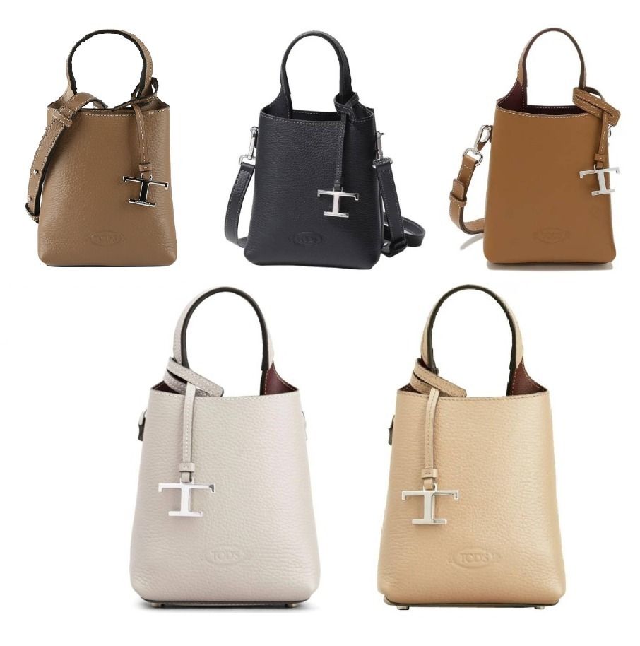 追跡あり☆TODS☆Tタイムレス マイクロ レザー2WAYバッグ (TOD'S