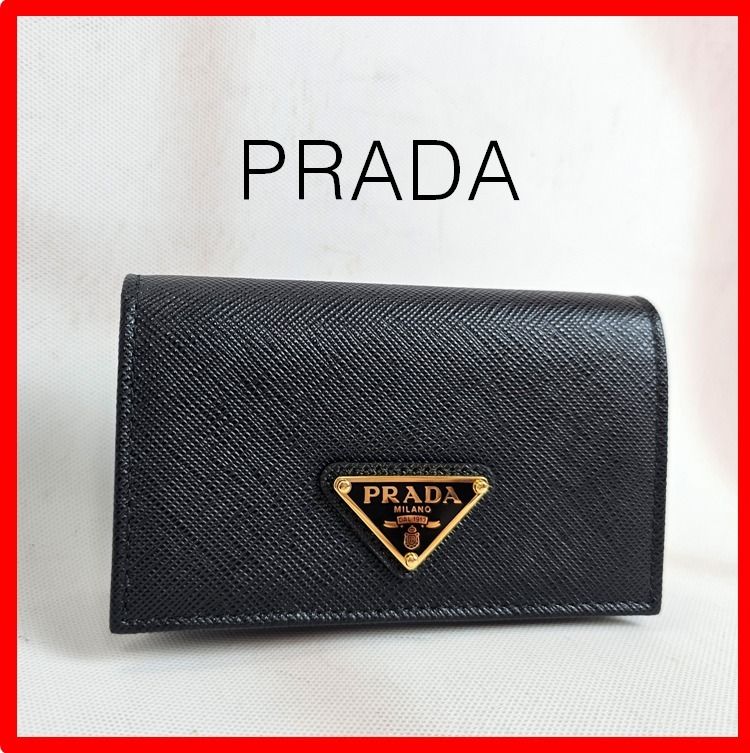 ☆【PRADA】☆プラダ サフィアーノ 名刺入れ カードケース☆ (PRADA