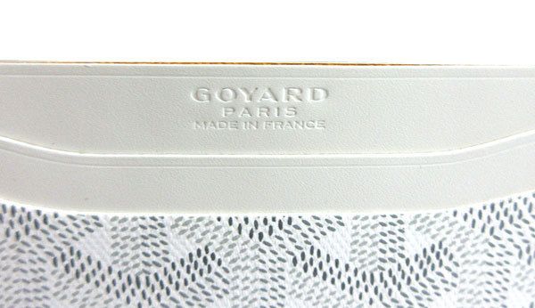 ゴヤールSAINT SULPICE サンシュルピス パスケース 名刺入れ 白