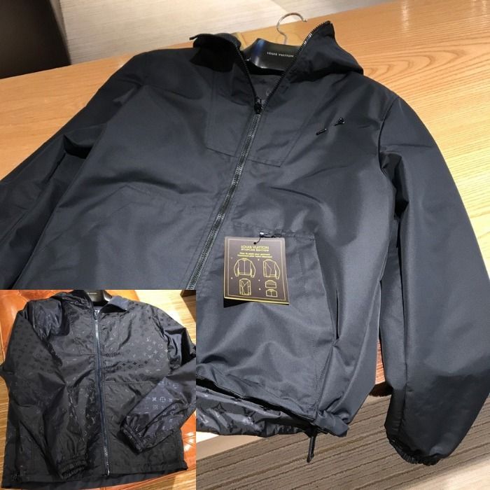Louis Vuitton】モノグラムリバーシブルウインドブレーカー (Louis