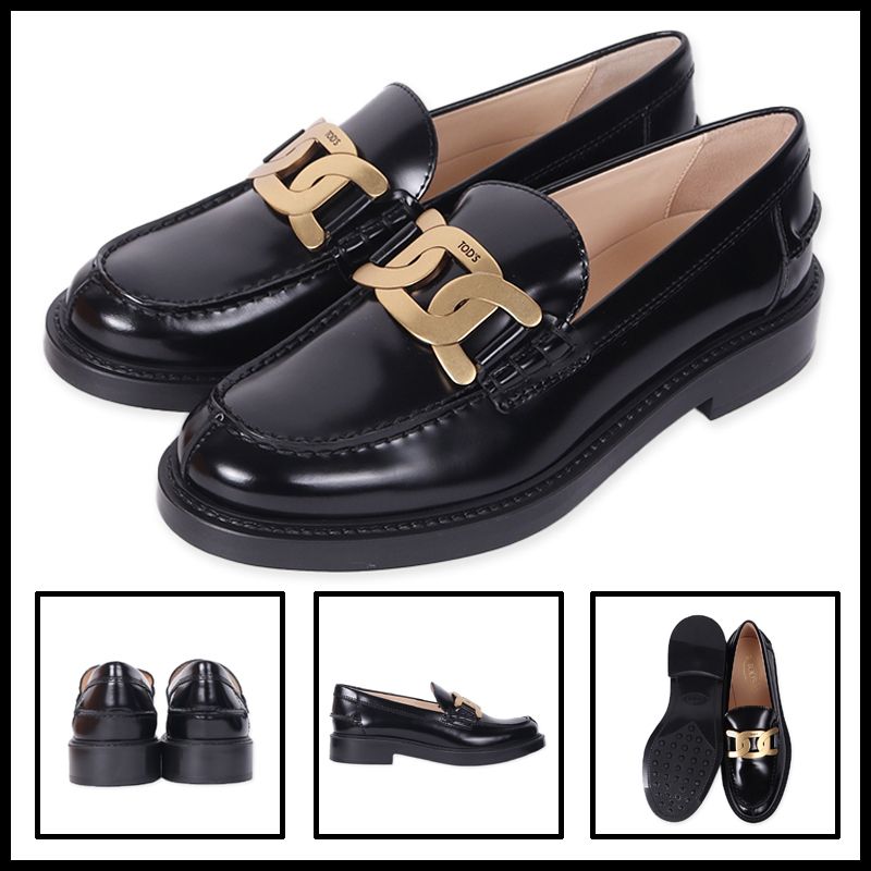☆送料関税込☆TOD'S トッズ ケイト メタルチェーン ローファー (TOD'S