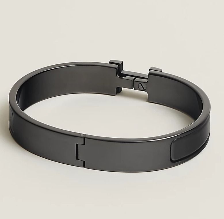 HERMES ソーブラック☆ブレスレット 《クリックHH》 (HERMES/バングル