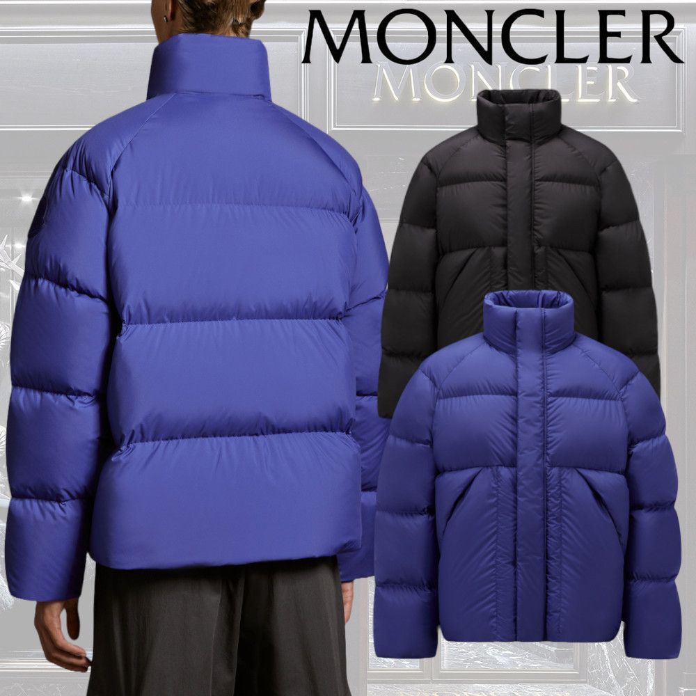 MONCLER】Adhilショートダウンジャケット ロゴ キルティング (MONCLER