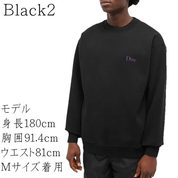 Dime ダイム トレーナー スウェットCLASSIC SMALL LOGO CREWNECK (Dime