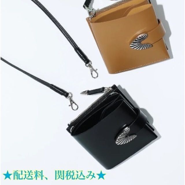 TOGA] レザー ショルダーウォレット 2色 (TOGA/折りたたみ財布