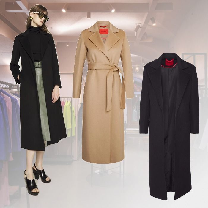 ☆完売必至☆】MAX&Co. ☆ ロングベルトウールコート LONGRUN (Max&Co