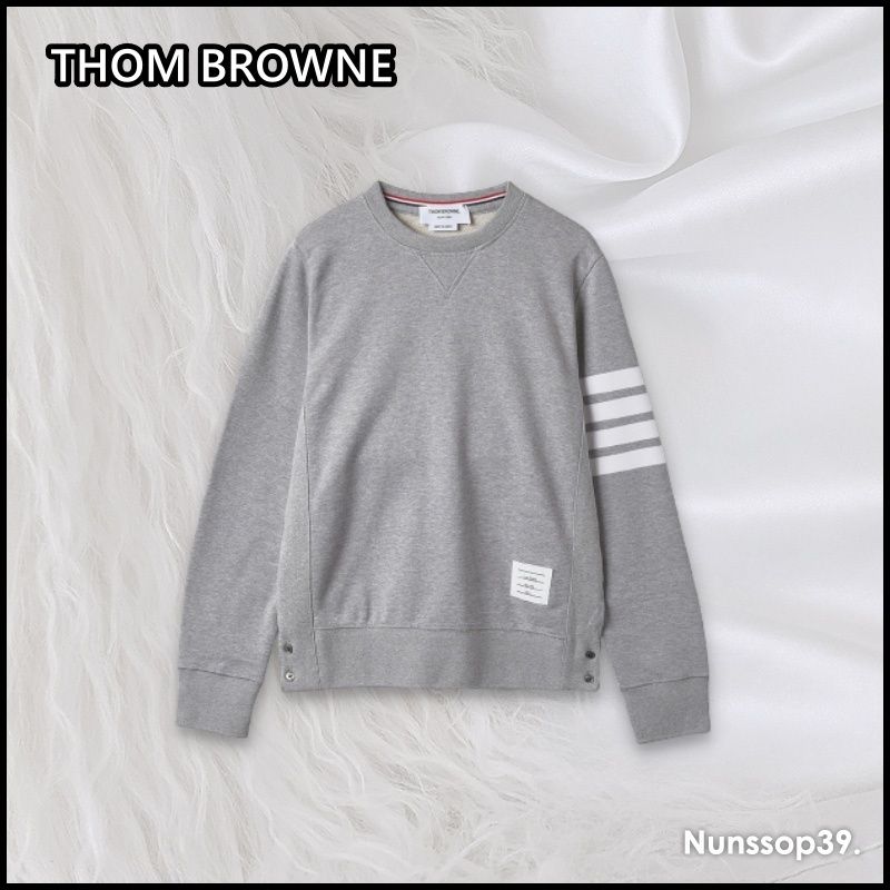 THOM BROWNE》 MJT021H 00535 068 4BAR ENGINEERED SWEATSHIRT (THOM