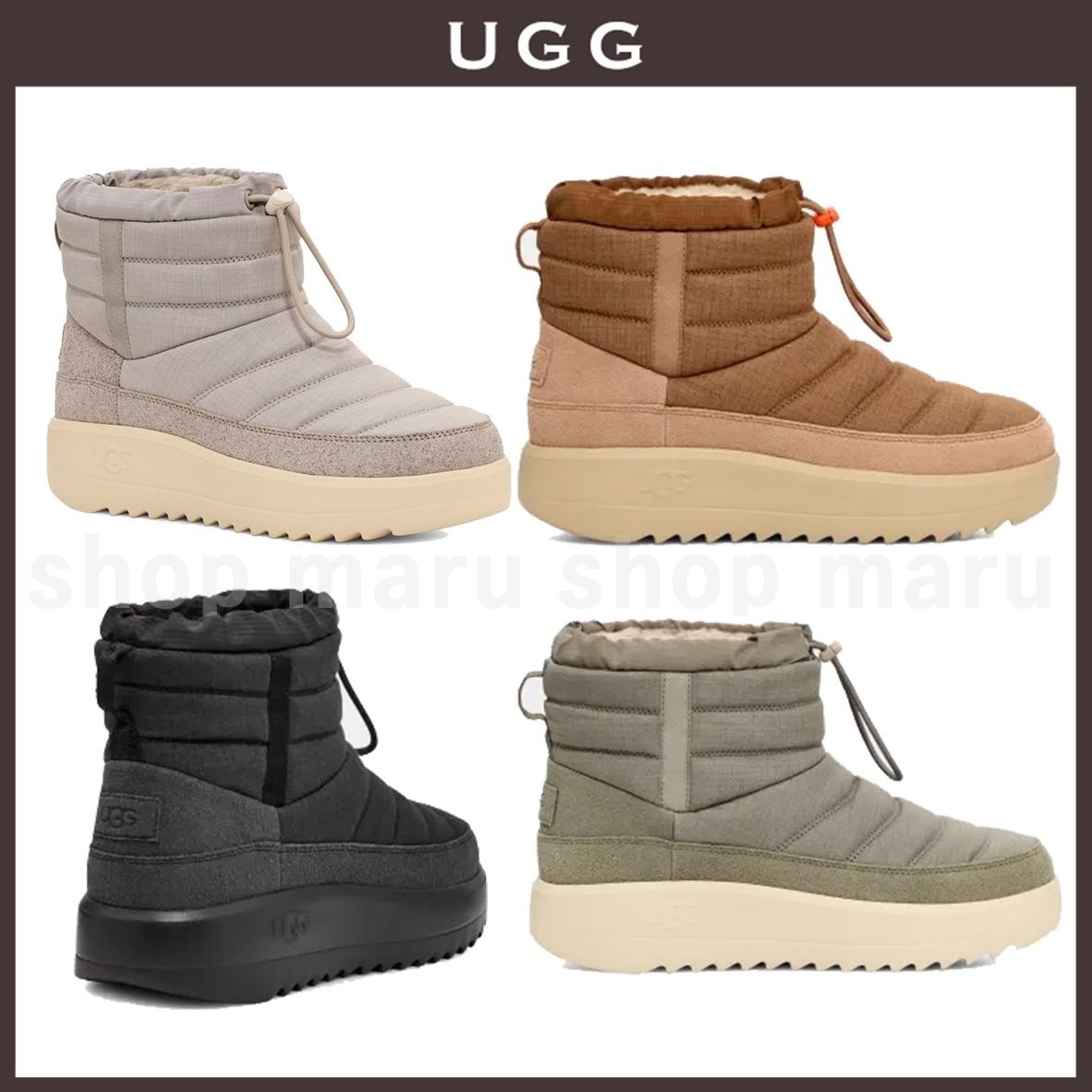 UGG◇Maxxer ミニブーツ◇4色 (UGG/ブーツ) 1146714【BUYMA】