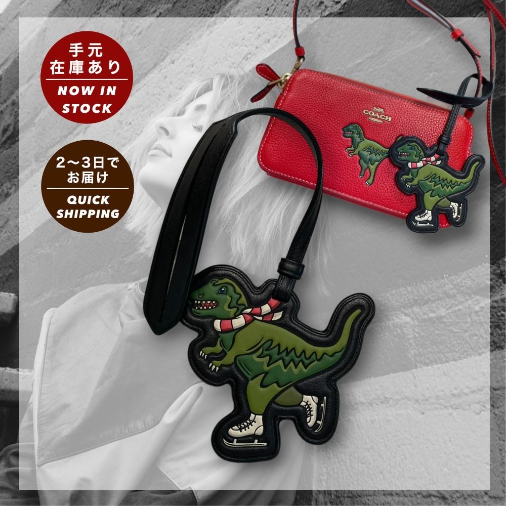 国内発/本物保証/COACH レキシー スケート バッグ チャーム 希少