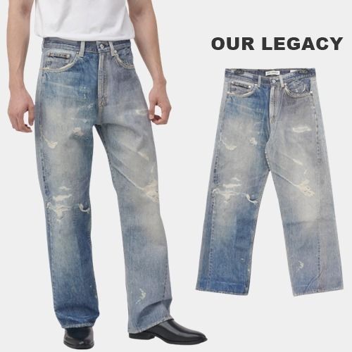 ☆OUR LEGACY☆JEANS (THIRD CUT DIGITAL DENIM PRINT) (OUR LEGACY