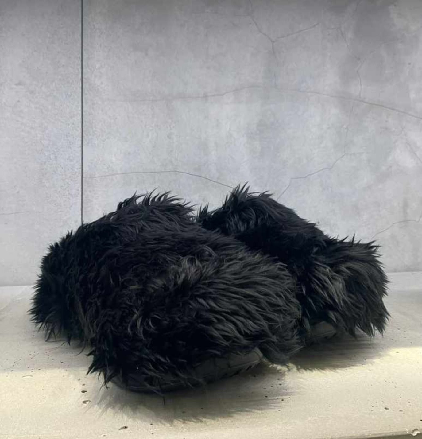 24SS】BALENCIAGA Crocs サンダル クロックス 厚底 ファー (BALENCIAGA